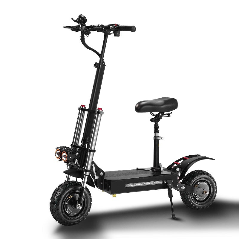 Off road 75mph E Scooter 5600w twin turbo, 60v 40AH Battery ELECTRIC SCOOTER