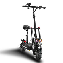 Load image into Gallery viewer, Off road 75mph E Scooter 5600w twin turbo, 60v 40AH Battery ELECTRIC SCOOTER

