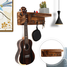 Load image into Gallery viewer, Guitar Hanger Stand Holder Hook Wall Mount Key Rack Display Entryway Organizer
