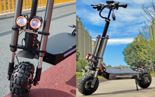 Load image into Gallery viewer, TOP OFFER HB07 5600W electric scooter OFF ROAD 2800w *2 120km/h,  ABSOLUTE MACHINE
