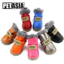 Load image into Gallery viewer, Winter Pet Dog Shoes Warm Snow Boots Waterproof &quot;DD&quot; Dog Designer
