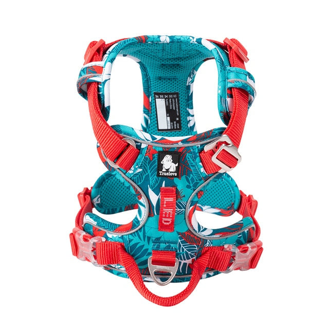 Truelove Pet Explosion-proof Dog Harness Camouflage Reflective Nylon Special Edition