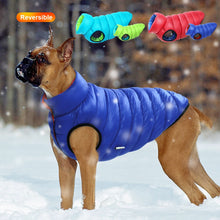 Load image into Gallery viewer, Warm Winter Dogs Vest - Reversible 3 Layer - Waterproof
