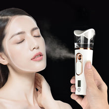 Load image into Gallery viewer, Face Spray Steamer Bottle Nano Mister Measuring Skin Moisture Hydrating Instrument Cold Facial Beauty Hydrating Skin Care Tools
