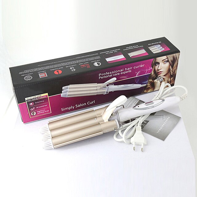 Professional Hair Curler Curling Iron Hair Crimper