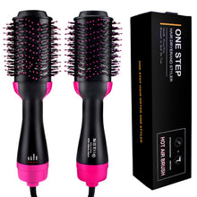 Load image into Gallery viewer, One Step Hair Dryer &amp; Volumizer Salon Hot Air Paddle Styling Brush
