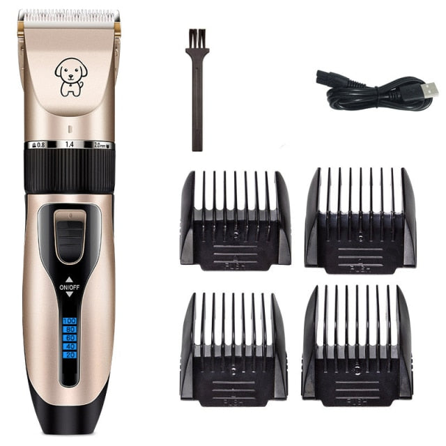 Dog Clippers Electric Grooming - Rechargeable