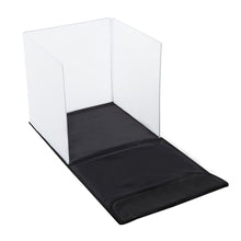 Load image into Gallery viewer, Kshioe 60cm Shelves Mini Studio Set Black &amp; White &amp; Red &amp; Blue UK
