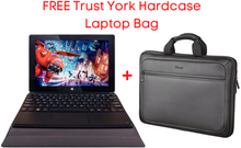Load image into Gallery viewer, 10.1&quot; Fusion5 2-in-1 Windows Pro Tablet PC + FREE Trust York Hardcase Laptop Bag 23299
