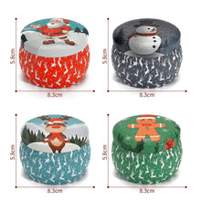 Load image into Gallery viewer, Portable Tin Christmas Scented Candles Gift Box Set Soy Wax Jar of 4
