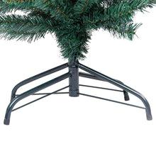 Load image into Gallery viewer, Slim Artificial Christmas Tree with Stand Green 150 cm PVC
