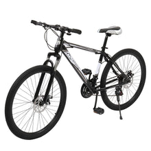 Load image into Gallery viewer, [Camping Survivals] 26-Inch 21-Speed Olympic Mountain Bike Black And White
