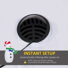 Load image into Gallery viewer, 4ft Inflatable Standing Christmas Deco Large Waterproof Snowman LED Inflator
