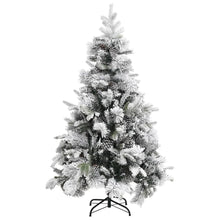 Load image into Gallery viewer, Christmas Tree with Flocked Snow&amp;Cones 120 cm to 225cm PVC&amp;PE
