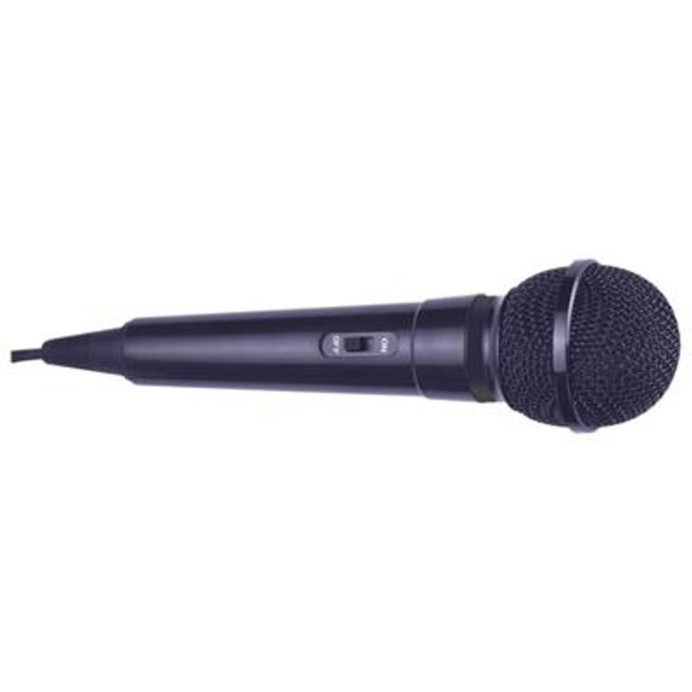 Mr Entertainer Dynamic Handheld Karaoke Microphone With Lead- Black