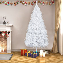 Load image into Gallery viewer, 7FT Iron Leg White Christmas Tree with 950 Branches
