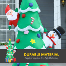 Load image into Gallery viewer, 7FT Christmas Inflatable Tree LED Lighted for Indoor Outdoor Decoration
