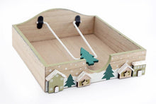 Load image into Gallery viewer, Christmas House Napkin Holder 18.5cm
