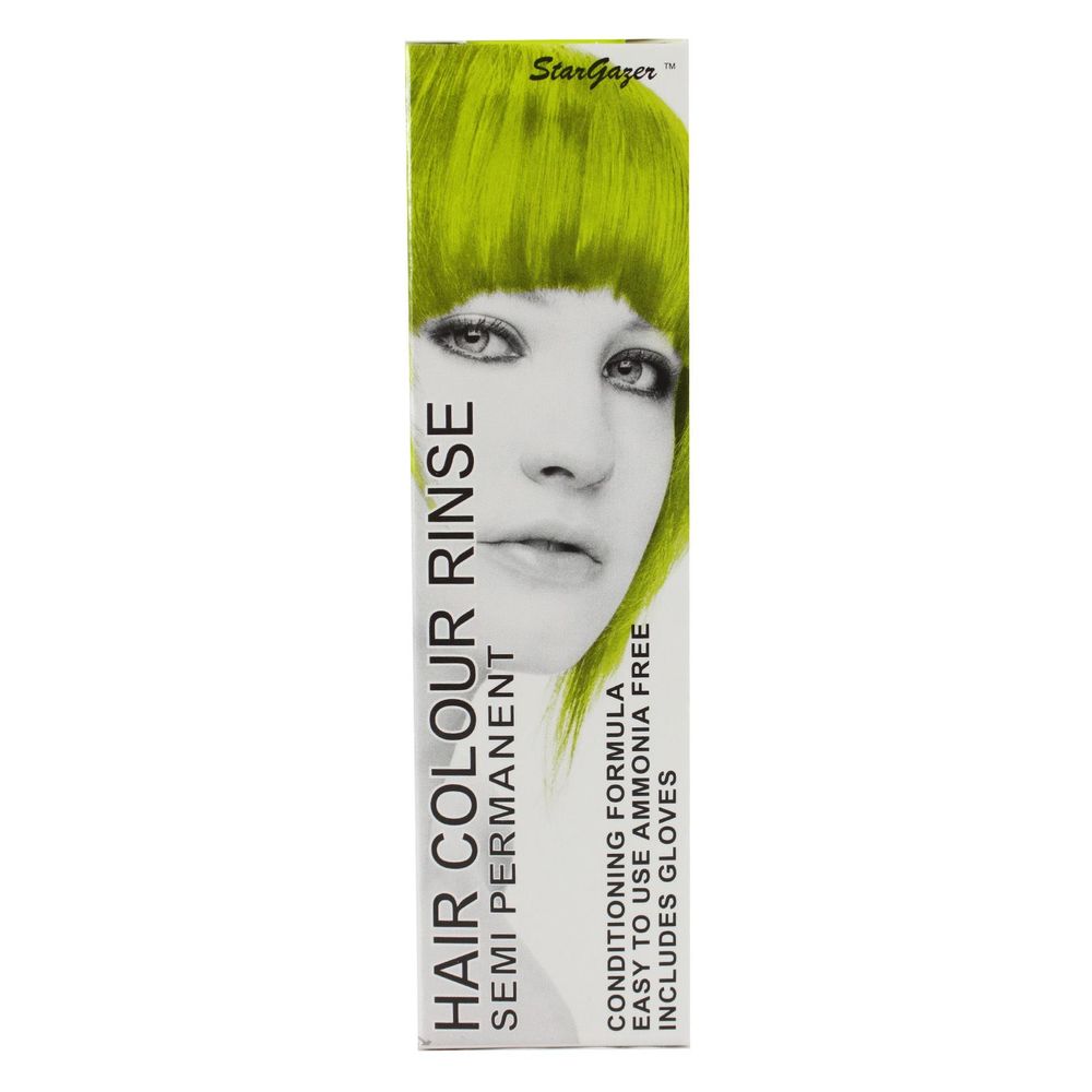 Stargazer Semi-Permanent Conditioning Hair Colour Lime 70ml