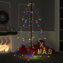 Load image into Gallery viewer, Christmas Cone Tree 160 LEDs Indoor and Outdoor 78x120 cm to 143 x 250cm
