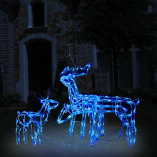 Load image into Gallery viewer, 3 Piece Christmas Light Display Reindeers 229 LEDs
