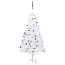 Load image into Gallery viewer, Artificial Christmas Tree with LEDs &amp; Ball Set 120 cm - 240cm
