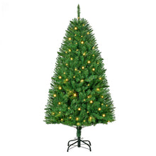 Load image into Gallery viewer, 5 Feet Christmas Tree Warm White LED Light Holiday Home Decoration, Green
