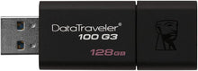 Load image into Gallery viewer, Kingston DataTraveler 100 G3 USB 3.0 Flash Drive- 128 GB
