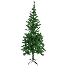 Load image into Gallery viewer, 6ft Christmas Xmas Tree Green Metal Base efg1158
