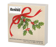 Load image into Gallery viewer, Renova 3 Ply Luxury Square Party Serviettes 40 Disposable Paper Napkins

