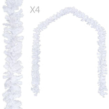 Load image into Gallery viewer, Christmas Garlands 4 pcs Green or White 270 cm PVC
