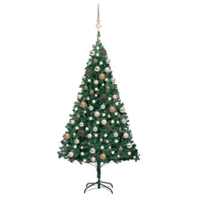 Load image into Gallery viewer, Artificial Christmas Tree with LEDs &amp; Ball Set 120 cm - 240cm
