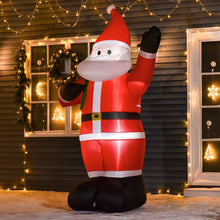 Load image into Gallery viewer, 8ft Christmas Inflatable Santa Holiday Deco LED Lights Indoor Outdoor
