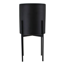 Load image into Gallery viewer, Black Planter Metal Stand 28cm
