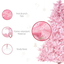 Load image into Gallery viewer, 5FT Artificial Christmas Tree Holiday Xmas Automatic Open for Home Party Pink
