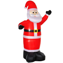 Load image into Gallery viewer, 8ft Inflatable Christmas Santa Claus Xmas Deco with LED Air Blown Yard Outdoor
