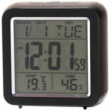 Load image into Gallery viewer, RCD001.3 RAVEL SQ LCD A/CLOCK BLACK
