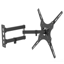 Load image into Gallery viewer, LEADZM 26-55&quot; Adjustable Wall Mount Bracket Rotatable TV Stand TMX400 with Spirit Level
