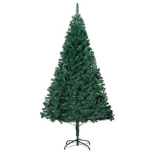 Load image into Gallery viewer, Artificial Christmas Tree with Thick Branches Green &amp; White 150 cm to 240
