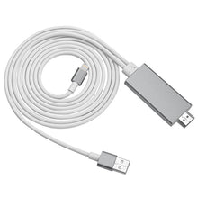 Load image into Gallery viewer, Aquarius HDMI Cable for iPhone/iPad Space Grey
