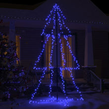 Load image into Gallery viewer, Christmas Cone Tree 160 LEDs Indoor and Outdoor 78x120 cm to 143 x 250cm
