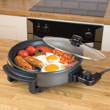 Load image into Gallery viewer, Quest 30cm Multi-Function Electric Cooker Pan with Lid, 1500 W- 35410
