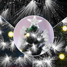 Load image into Gallery viewer, 5ft White Light Christmas Tree 90 LEDs Star Topper Tri-Base Pre-Lit Home
