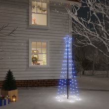 Load image into Gallery viewer, Christmas Tree with Spike Blue, Warm &amp; Cold White 108 LEDs 180 cm to 310 LEDs 300 cm
