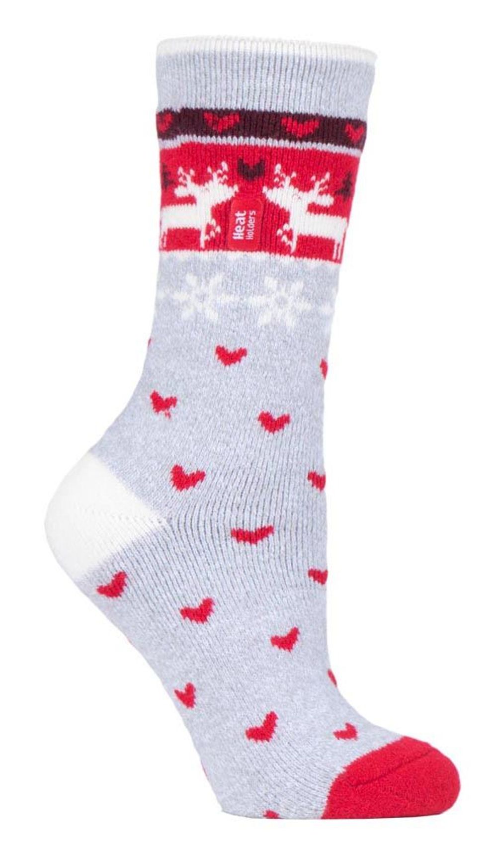 Heat Holders - Ladies Christmas Socks (Lite)