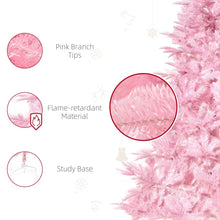 Load image into Gallery viewer, 6FT Artificial Christmas Tree Holiday Xmas Automatic Open for Home Party Pink
