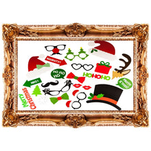 Load image into Gallery viewer, Christmas Photobooth Props
