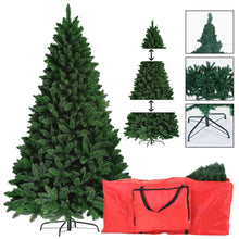 Load image into Gallery viewer, 7FT GREEN ARTIFICIAL Christmas Colorado Tree 210CM with Red Pocket Bag
