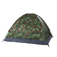 Load image into Gallery viewer, 3-4 Person Camping Dome Tent Camouflage
