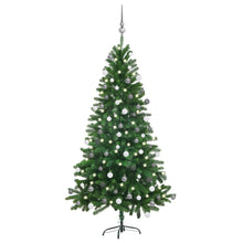 Load image into Gallery viewer, Artificial Christmas Tree with LEDs &amp; Ball Set 65 cm to 240 cm
